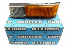 Blinker GT Bertone 1970-77 links, orange-wei original CARELLO 11.484.716