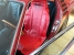 Sitzschoner aus Kunstleder rot mit Alfa-Romeo Emblem